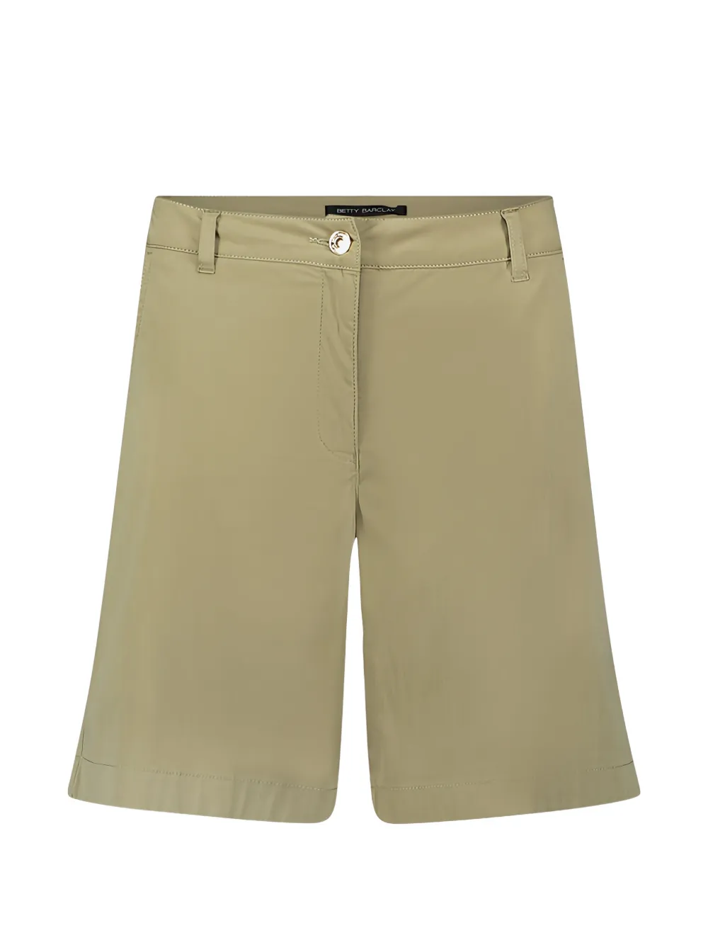 Betty Barclay button-fastening pocketed shorts - Verde