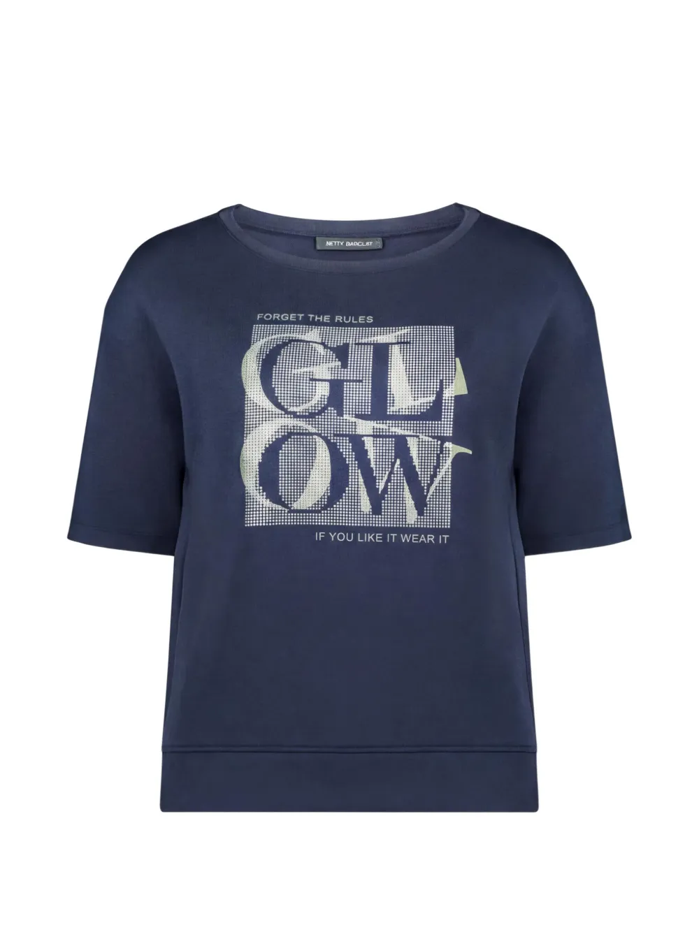 Betty Barclay graphic-print short-sleeve T-shirt - Blu