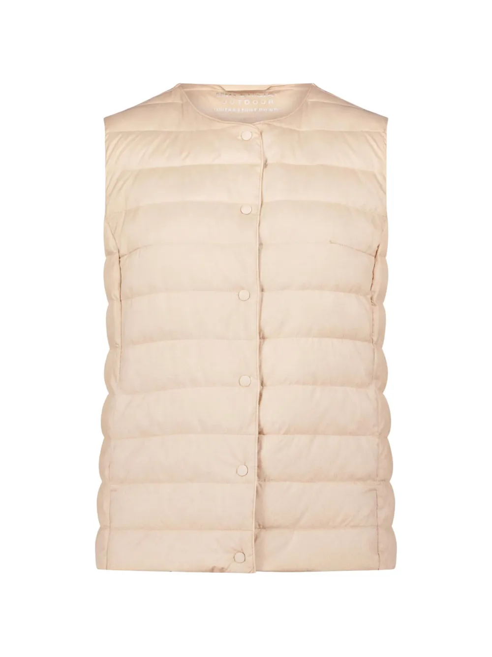Betty Barclay Gilet trapuntato girocollo - Toni neutri