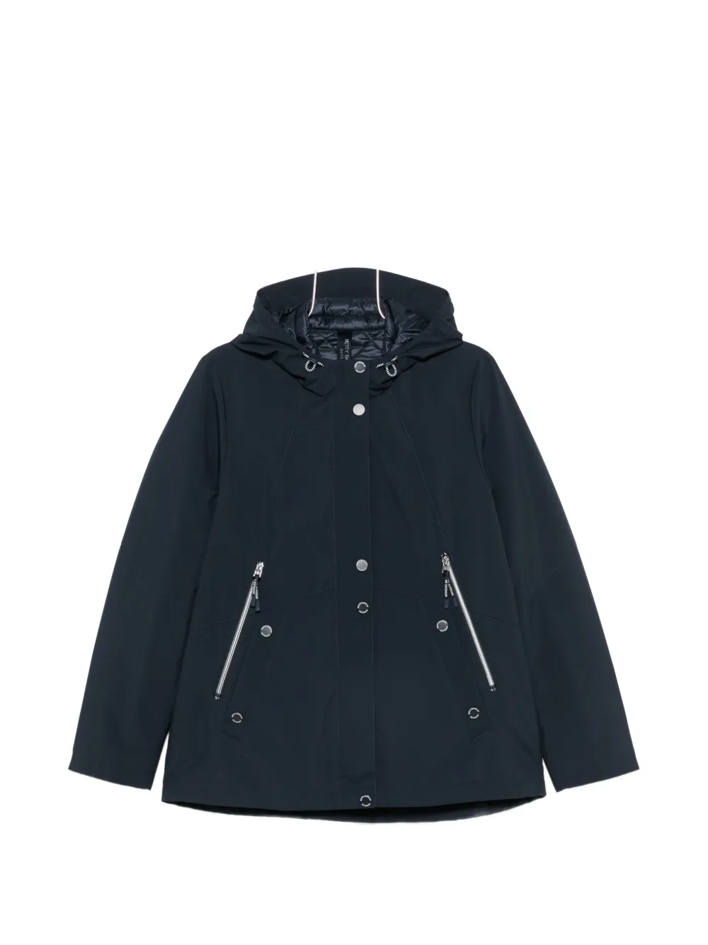 Betty Barclay hooded zip-fastening jacket - Blu