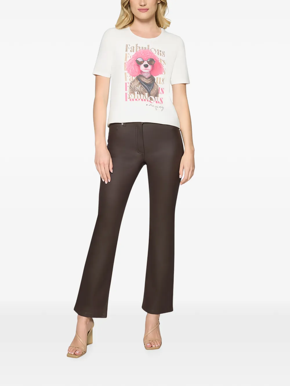 Betty Barclay T-shirt met print Wit