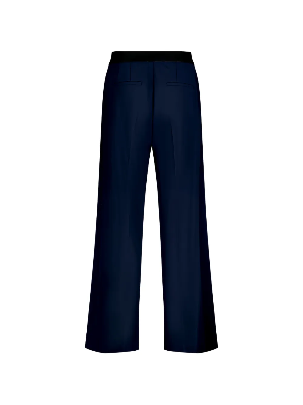Betty Barclay Marlene plooibroek met wijde pijpen Blauw