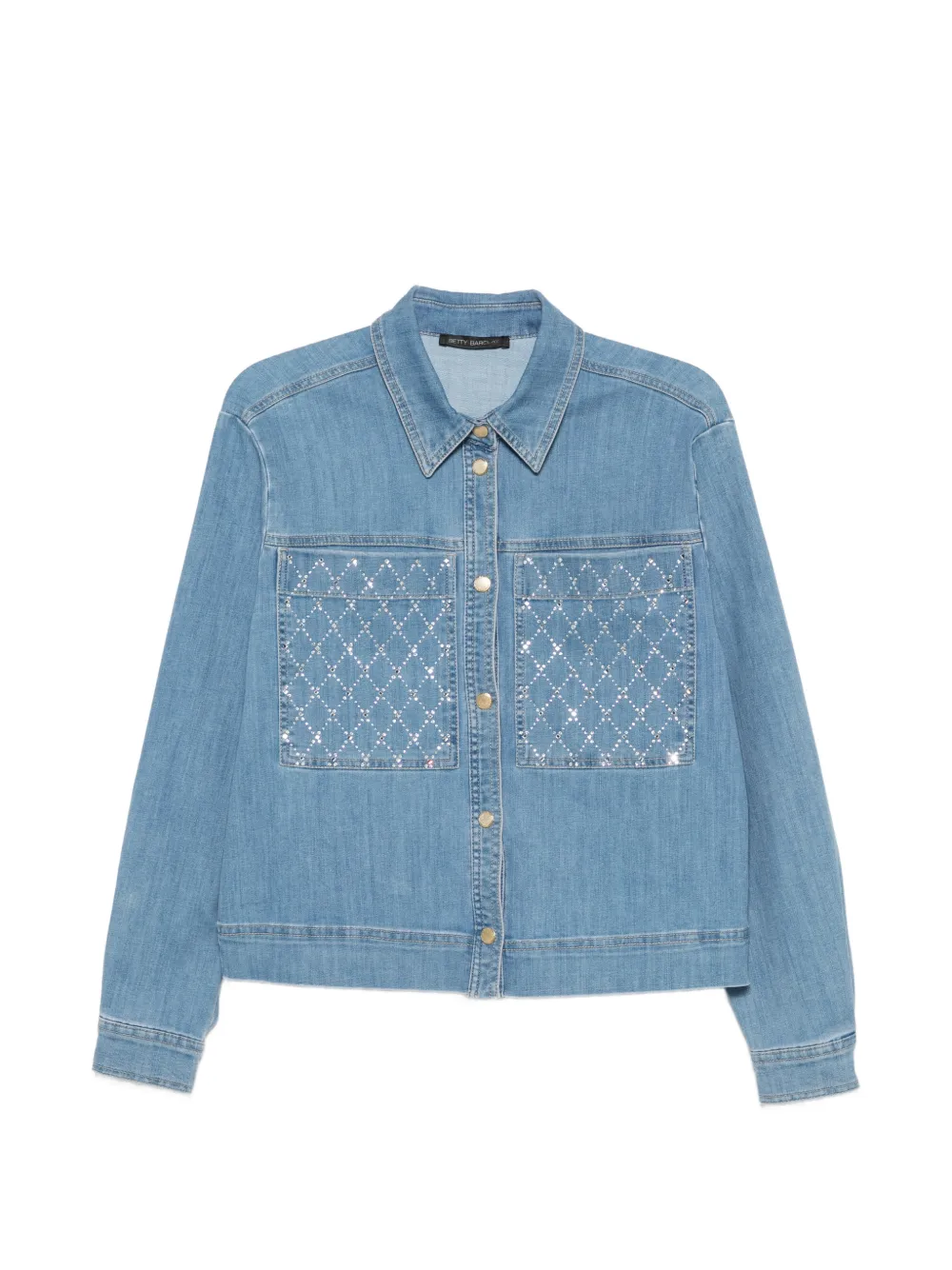 Betty Barclay embellished-pocket shirt · 32
