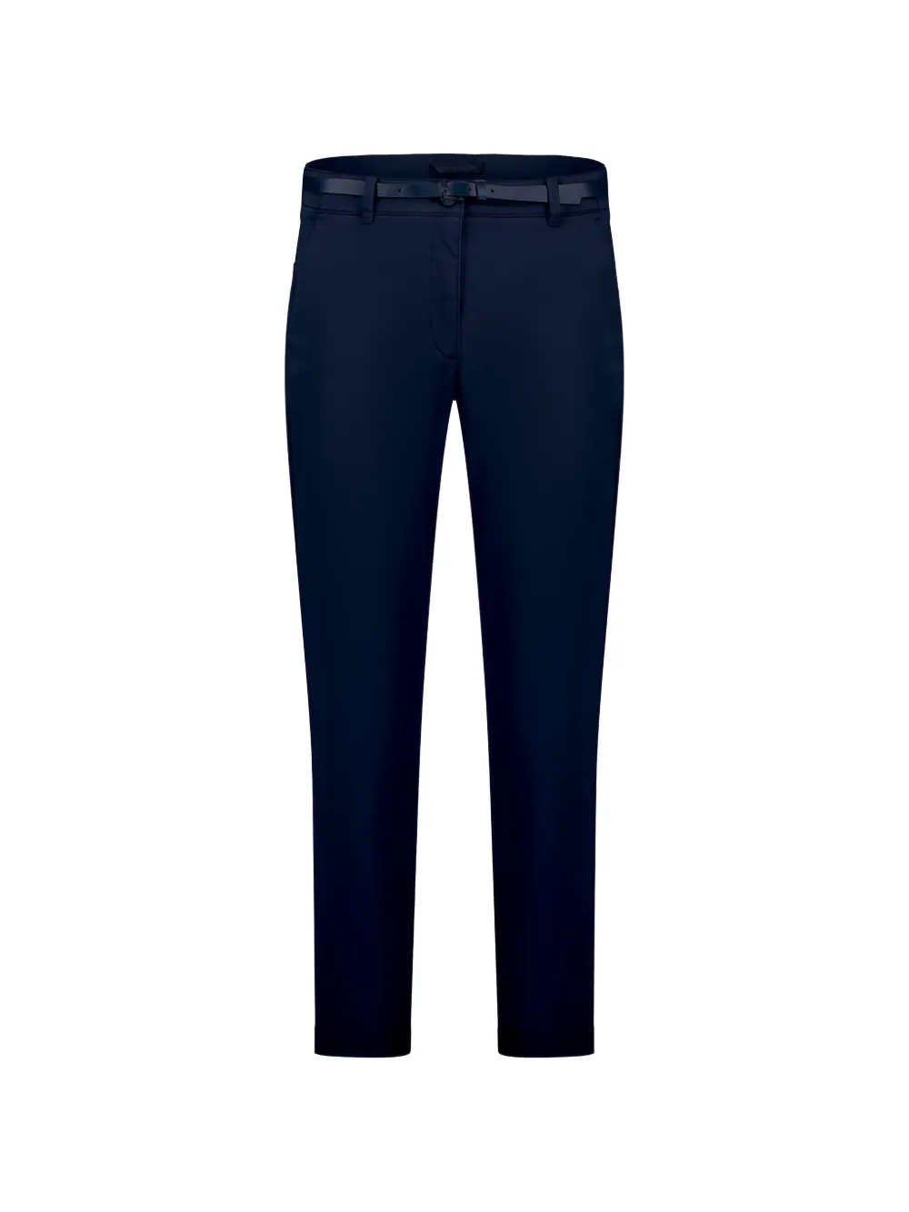 Betty Barclay belted turned-up trousers - Blu