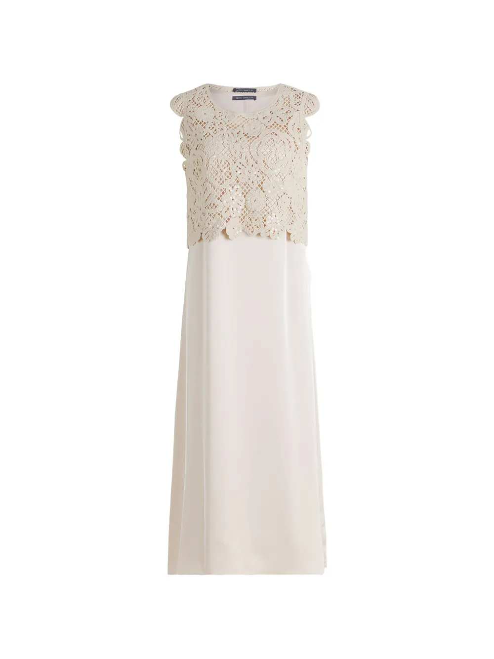 Betty Barclay crochet-knit dress - Toni neutri
