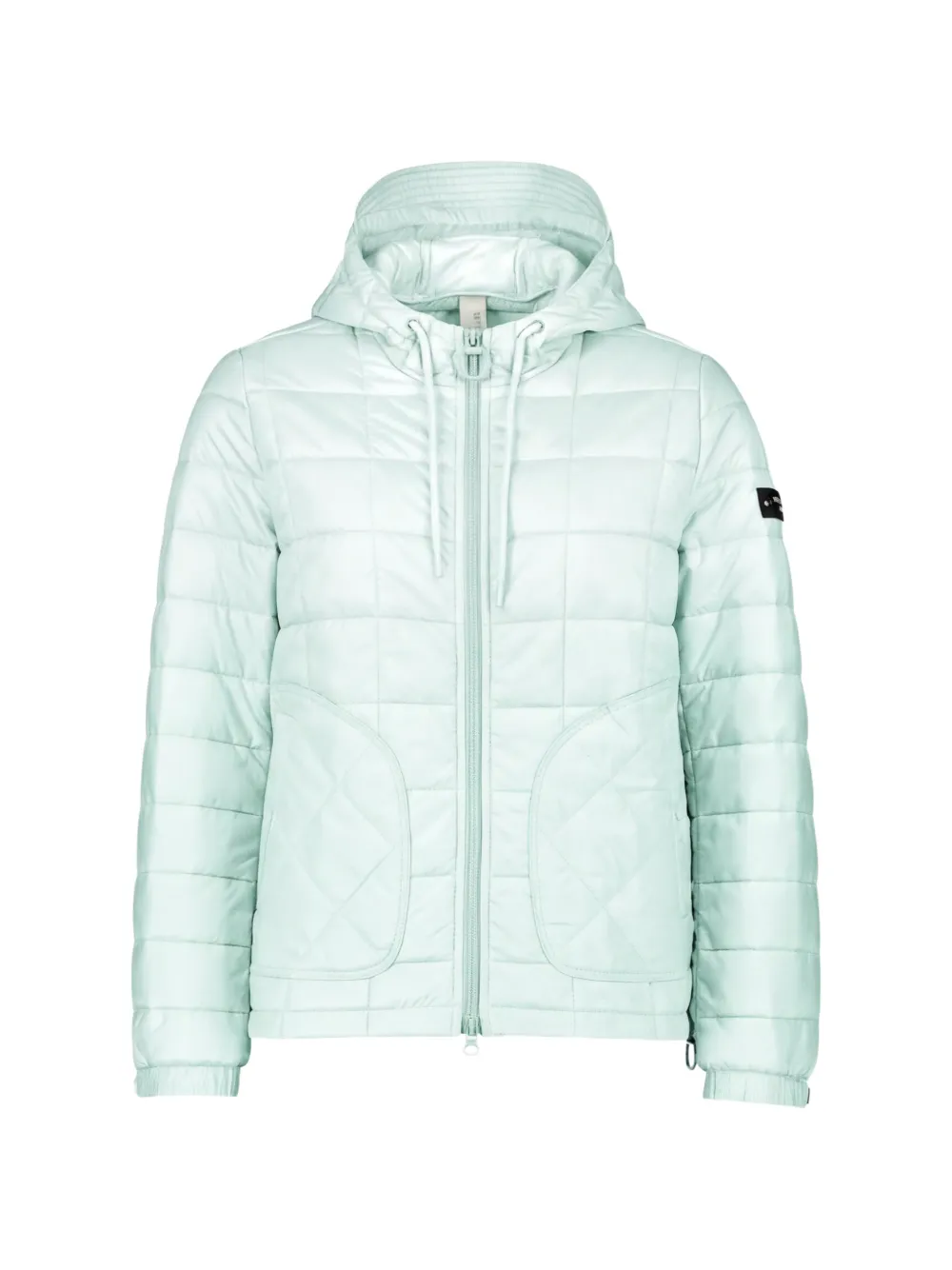 Betty Barclay quilted hooded jacket - Grün