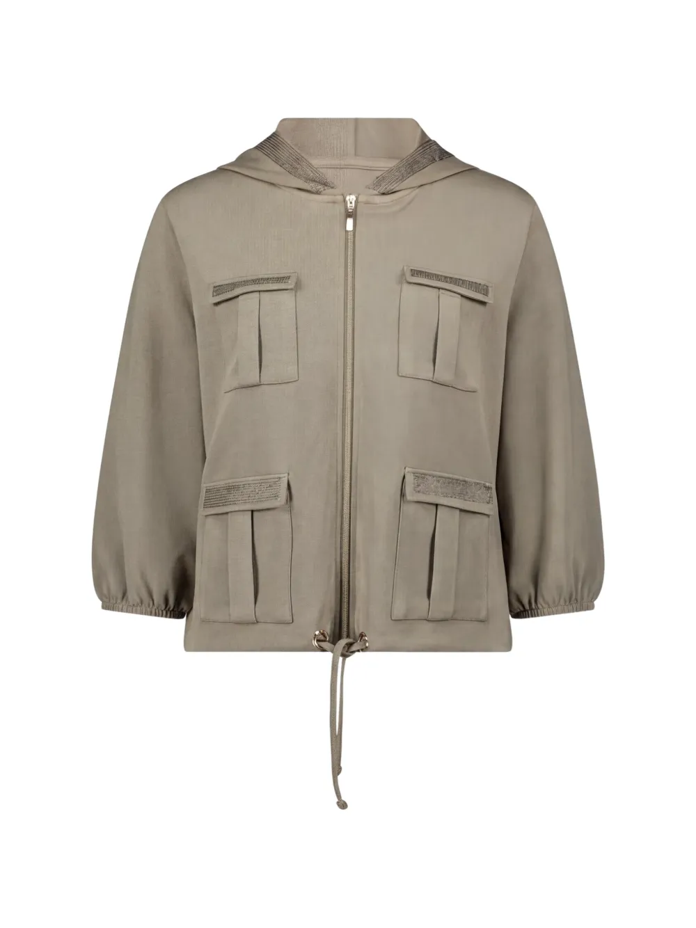 Betty Barclay sequin-embellished drawstring jacket · 32