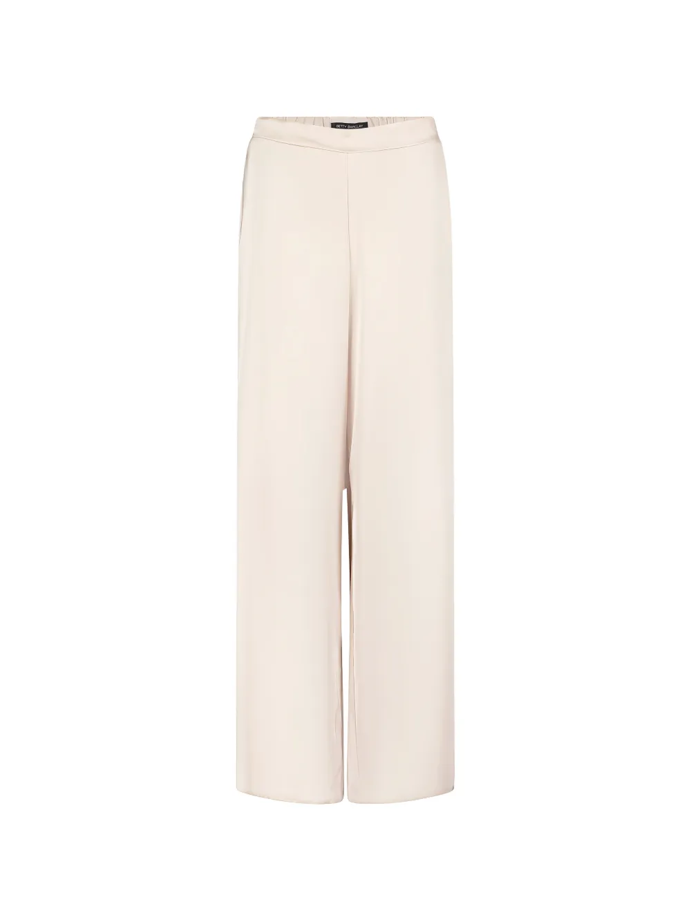 Betty Barclay Marlene satin-finish wide-leg trousers - Toni neutri