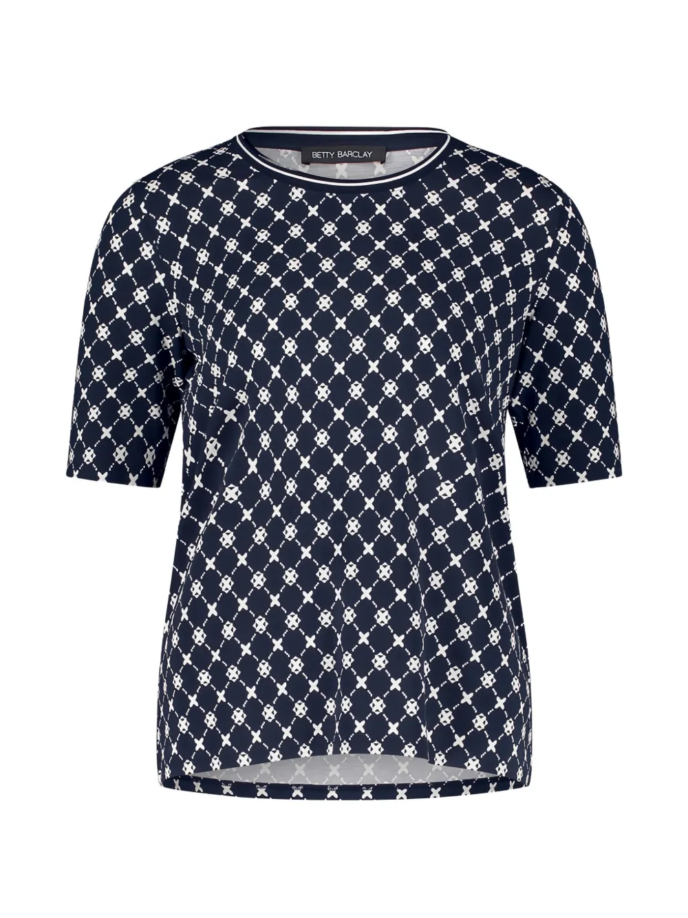 Betty Barclay T-shirt con stampa geometrica - Blu