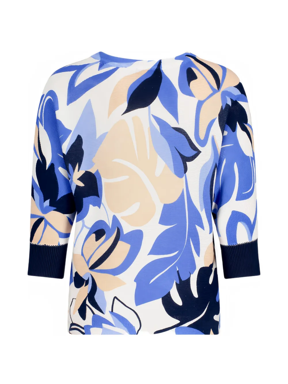 Betty Barclay Trui verfraaid met stras en bloemenprint Wit