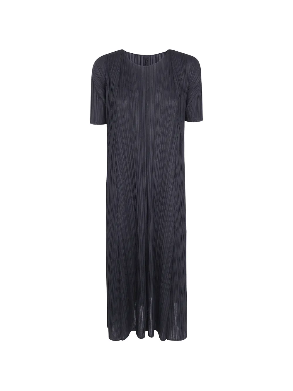 Pleats Please Issey Miyake pleated midi dress - Nero
