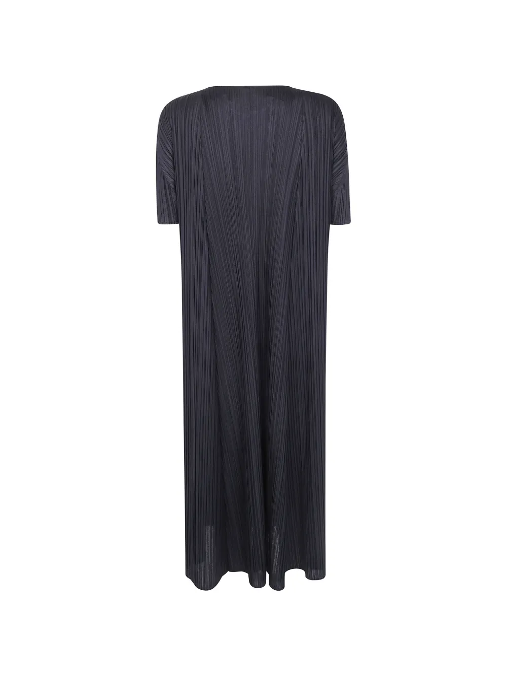 Pleats Please Issey Miyake Geplooide midi-jurk Zwart