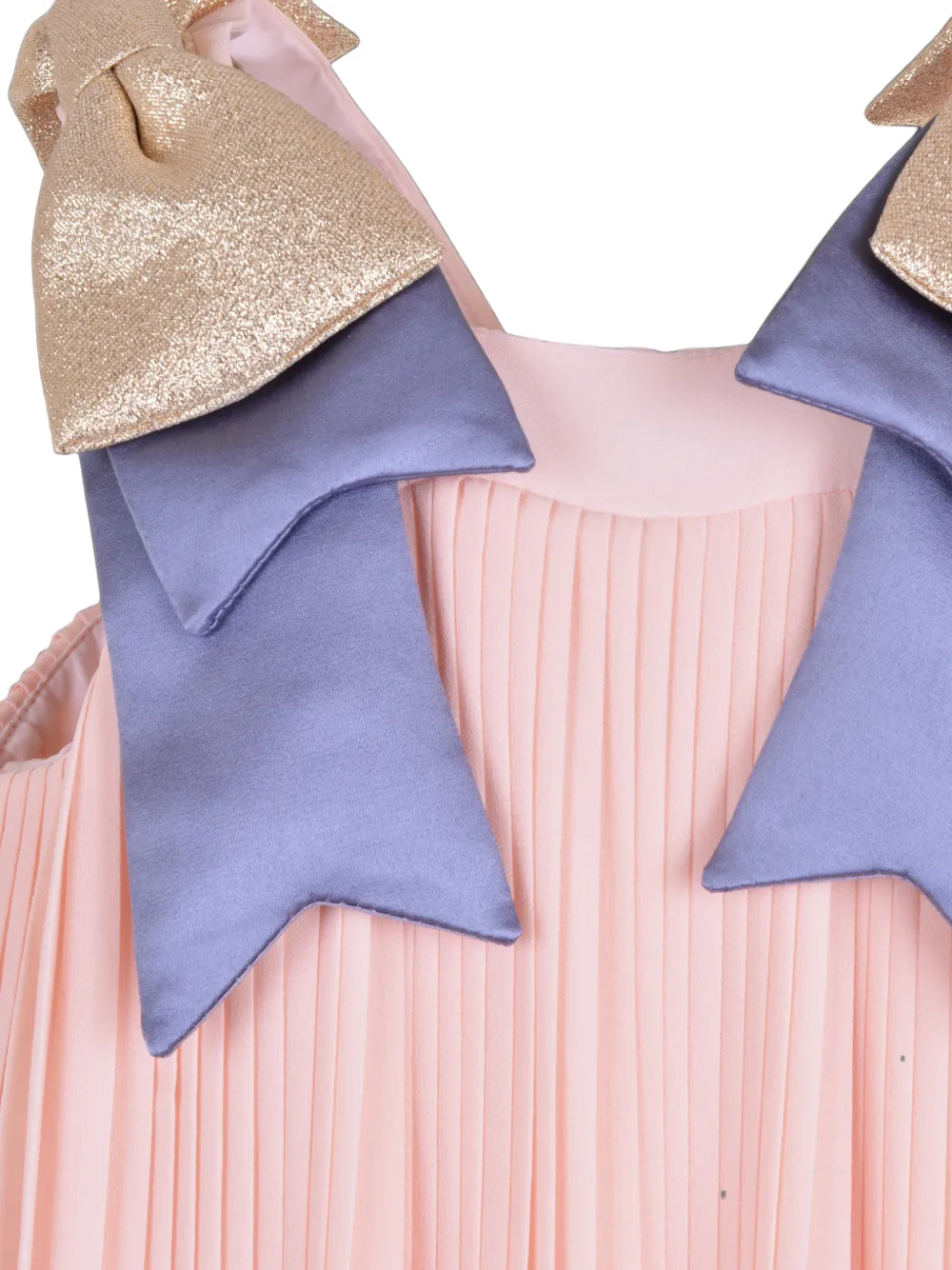 Hucklebones London Jurk met strikdetail Roze