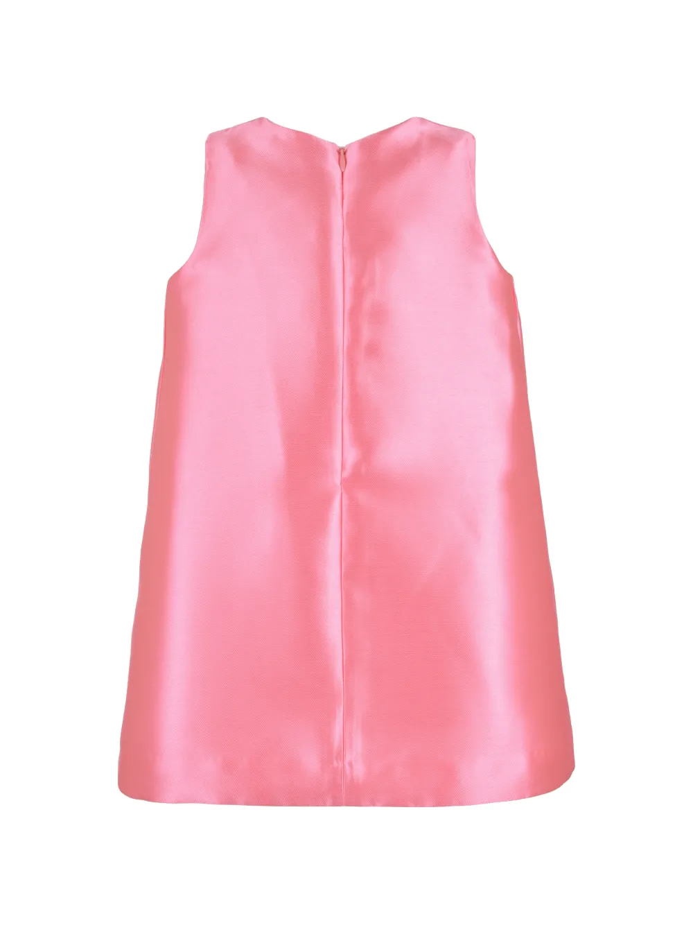 Hucklebones London Origami Ribbon mini-shiftjurk met strik Roze