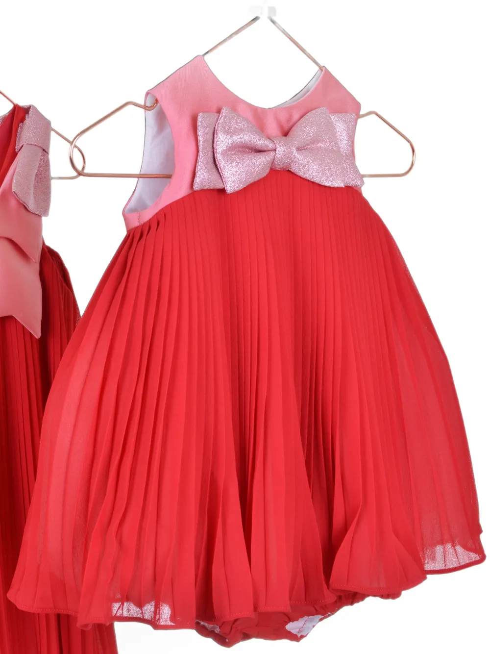 Hucklebones London Jurk met strikdetail Rood