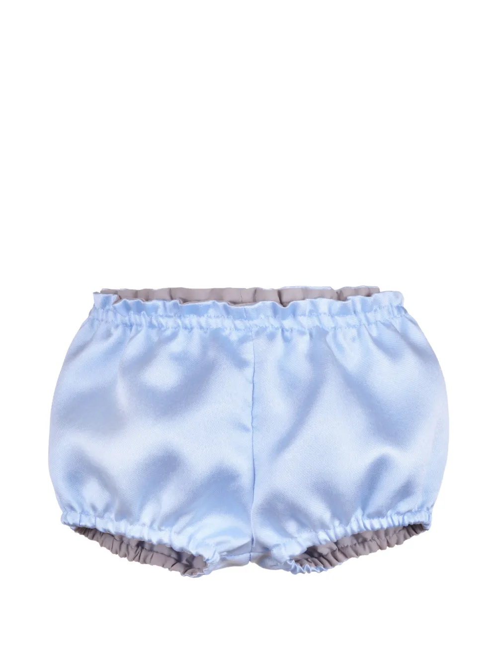 Hucklebones London Origami Ribbon dress and bloomers set Blauw