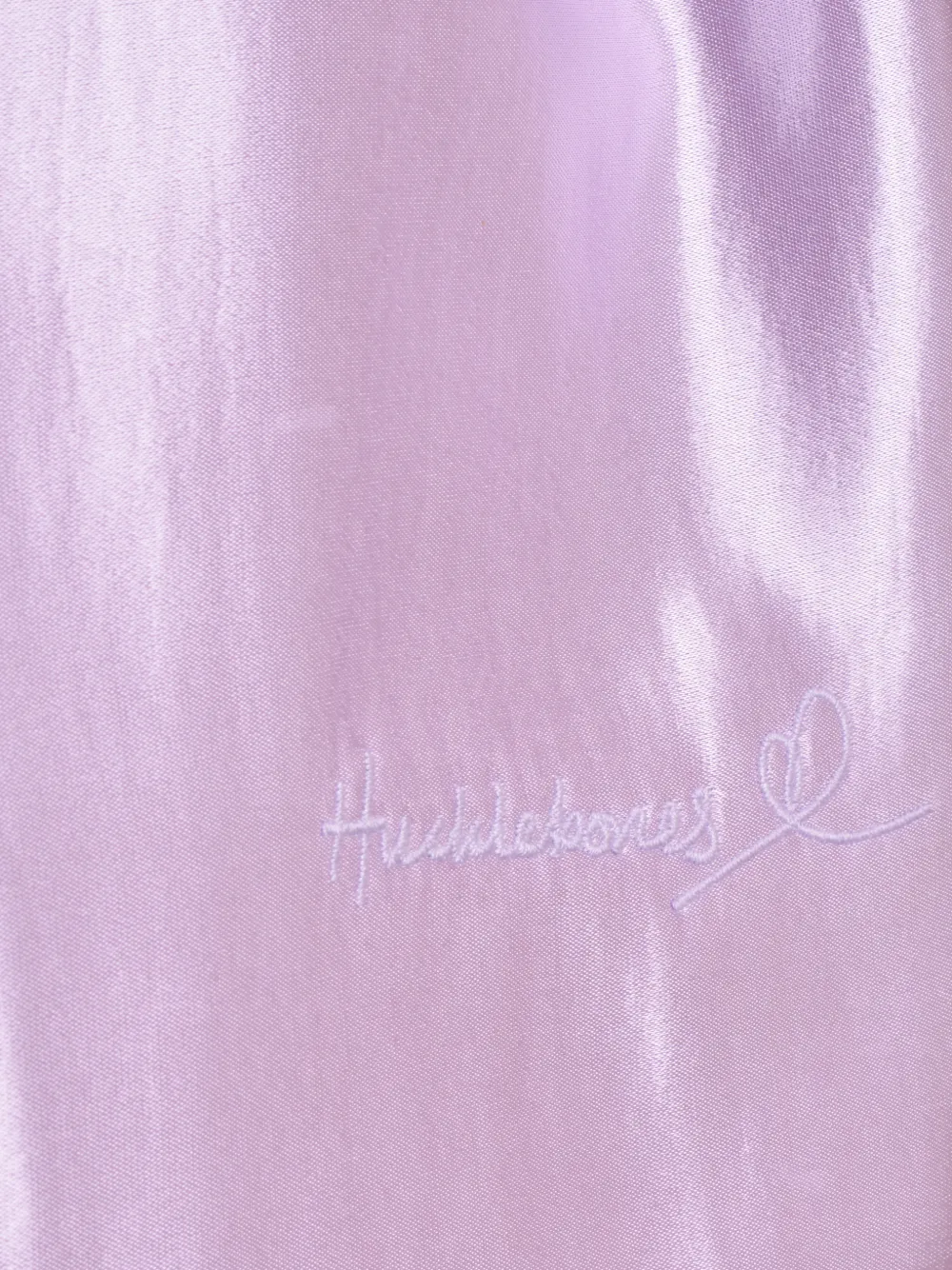 Hucklebones London Blousejurk verfraaid met strik Paars
