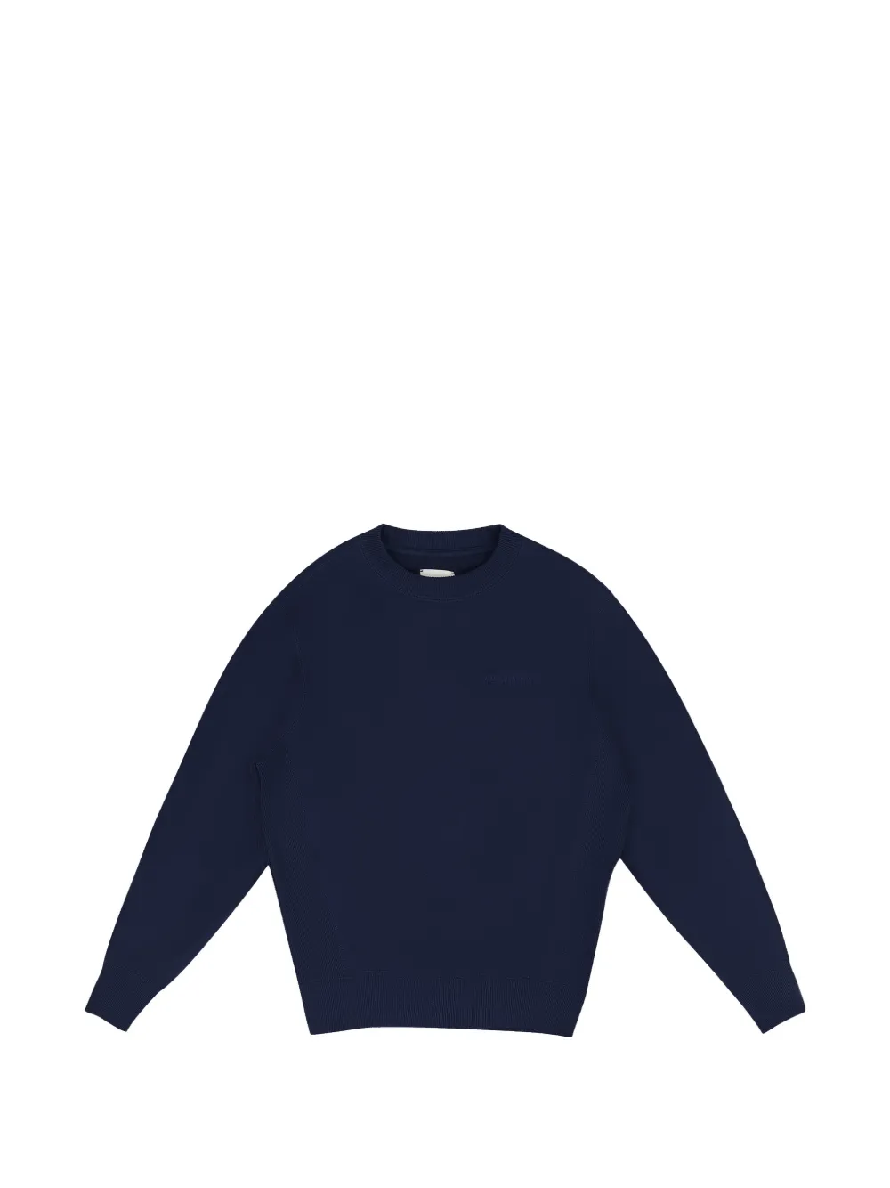 Aimé Leon Dore Logo-embroidered Crew-neck Sweater In Blue