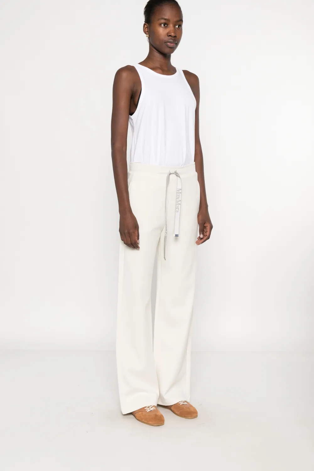 'S Max Mara straight-leg trousers Beige