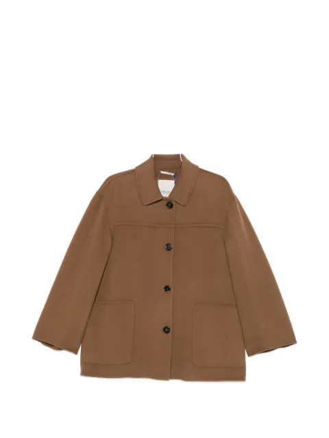 'S Max Mara button-fastening patch-pocket jacket