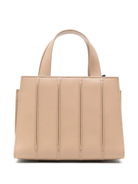 Max Mara Whitney panelled leather tote bag