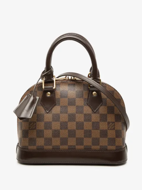 Louis Vuitton Pre-Owned 2013 Damier Ebene Alma BB satchel