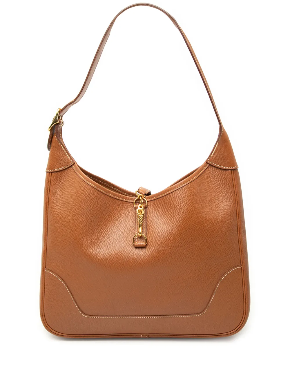 Hermès Pre-Owned 1994 Courchevel Trim II 31 shoulder bag - Marrone