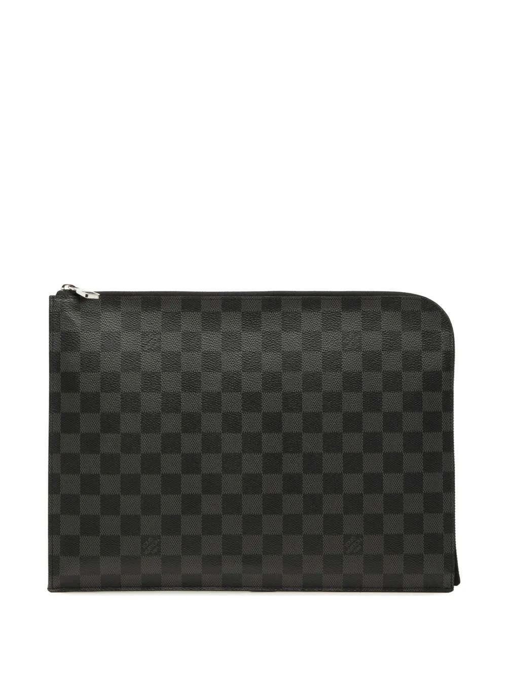 Louis Vuitton Pre-Owned 2017 Damier Graphite Pochette Jour GM clutch bag - Nero