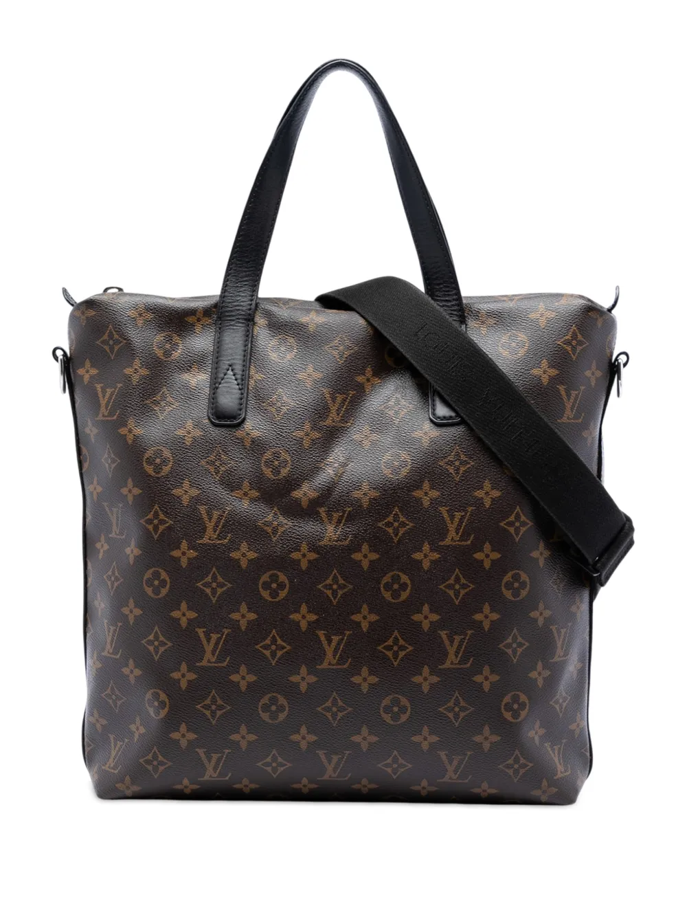 Louis Vuitton Pre-Owned 2012 Monogram Macassar Kitan satchel - Marrone
