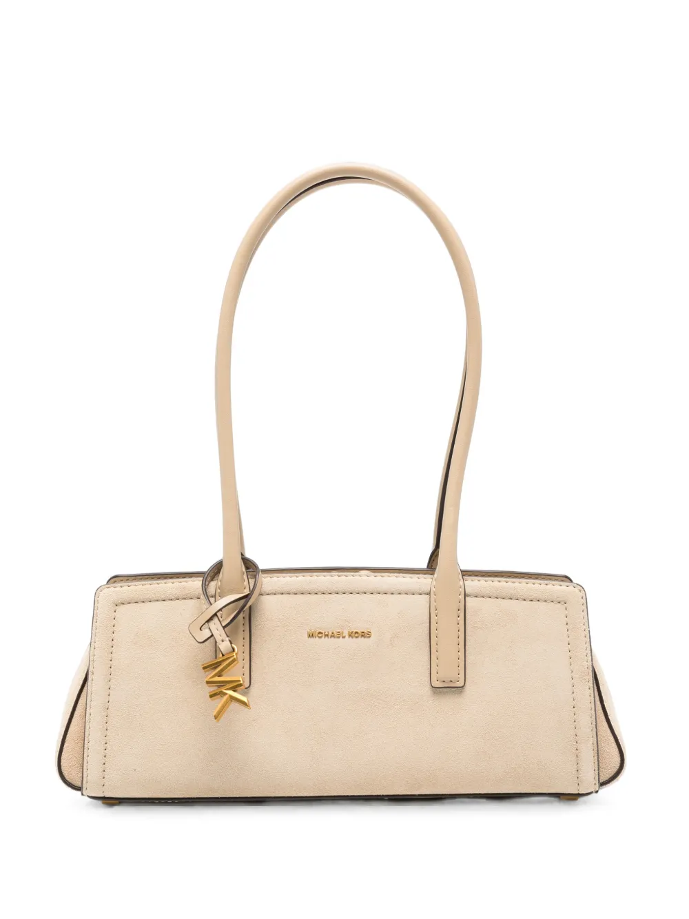 Michael Michael Kors Laila logo-plaque shoulder bag - Toni neutri