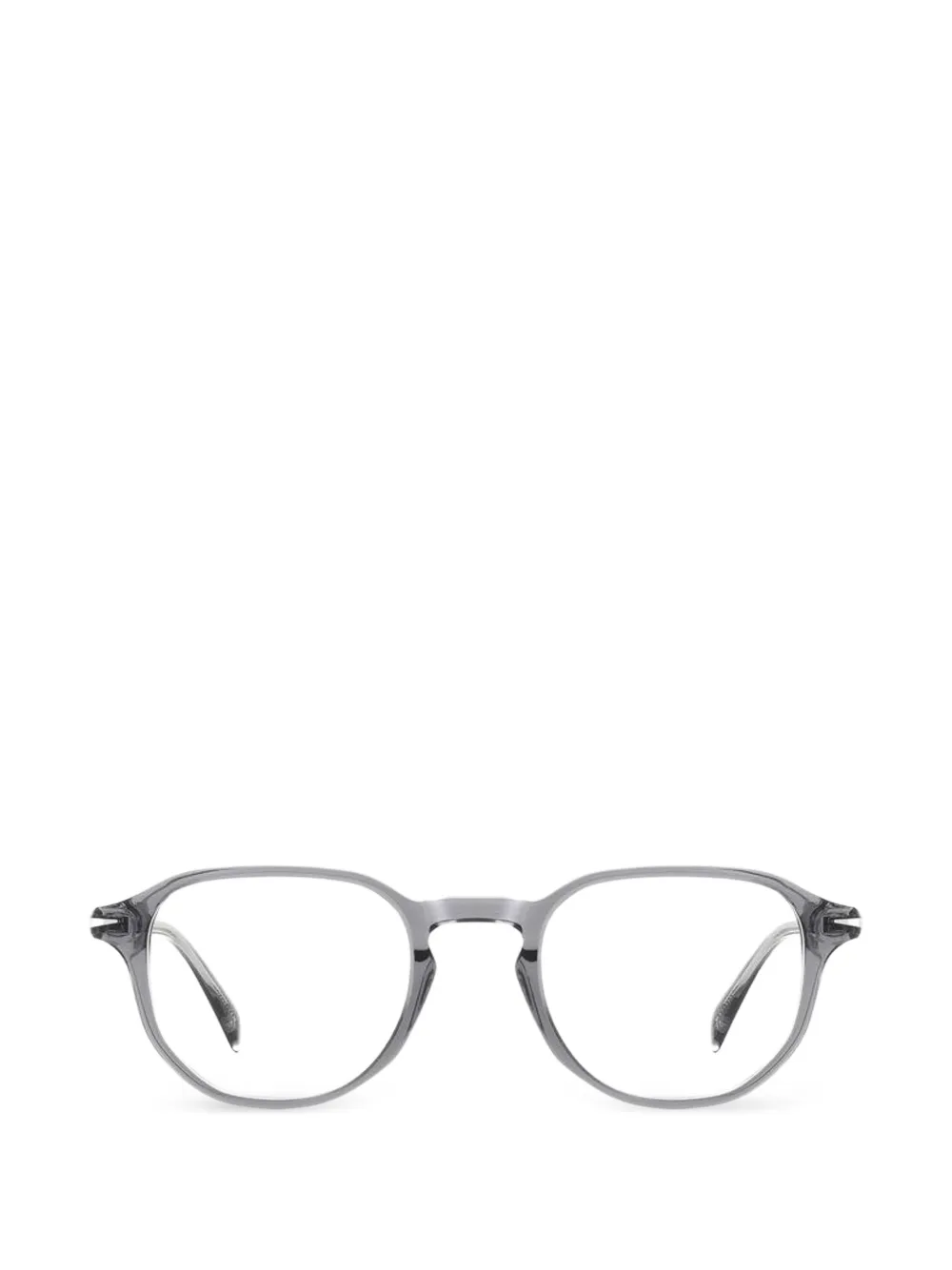 Eyewear by David Beckham Occhiali con montatura geometrica - Grigio