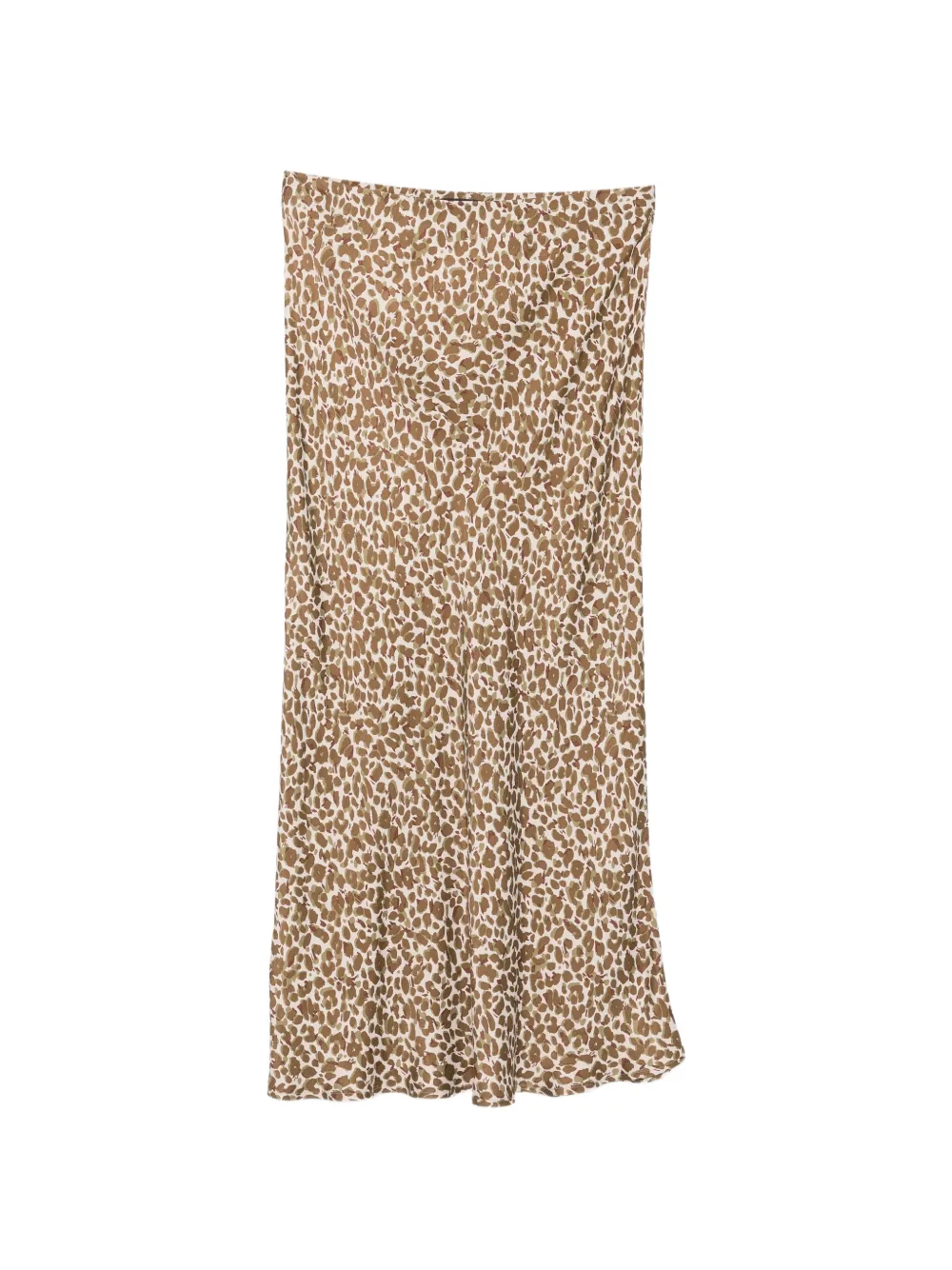 Betty Barclay satin-finish elasticated-waist midi skirt - Toni neutri