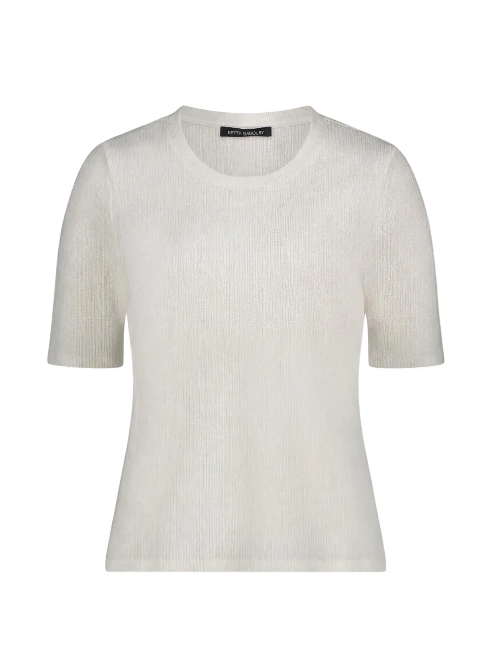 Betty Barclay T-shirt con finitura in rilievo - Bianco