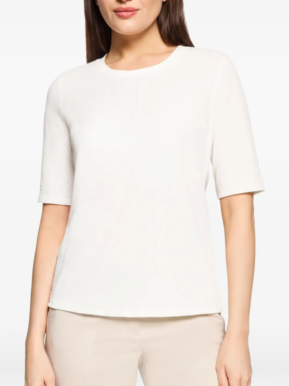 Betty Barclay T-shirt met textuur Wit