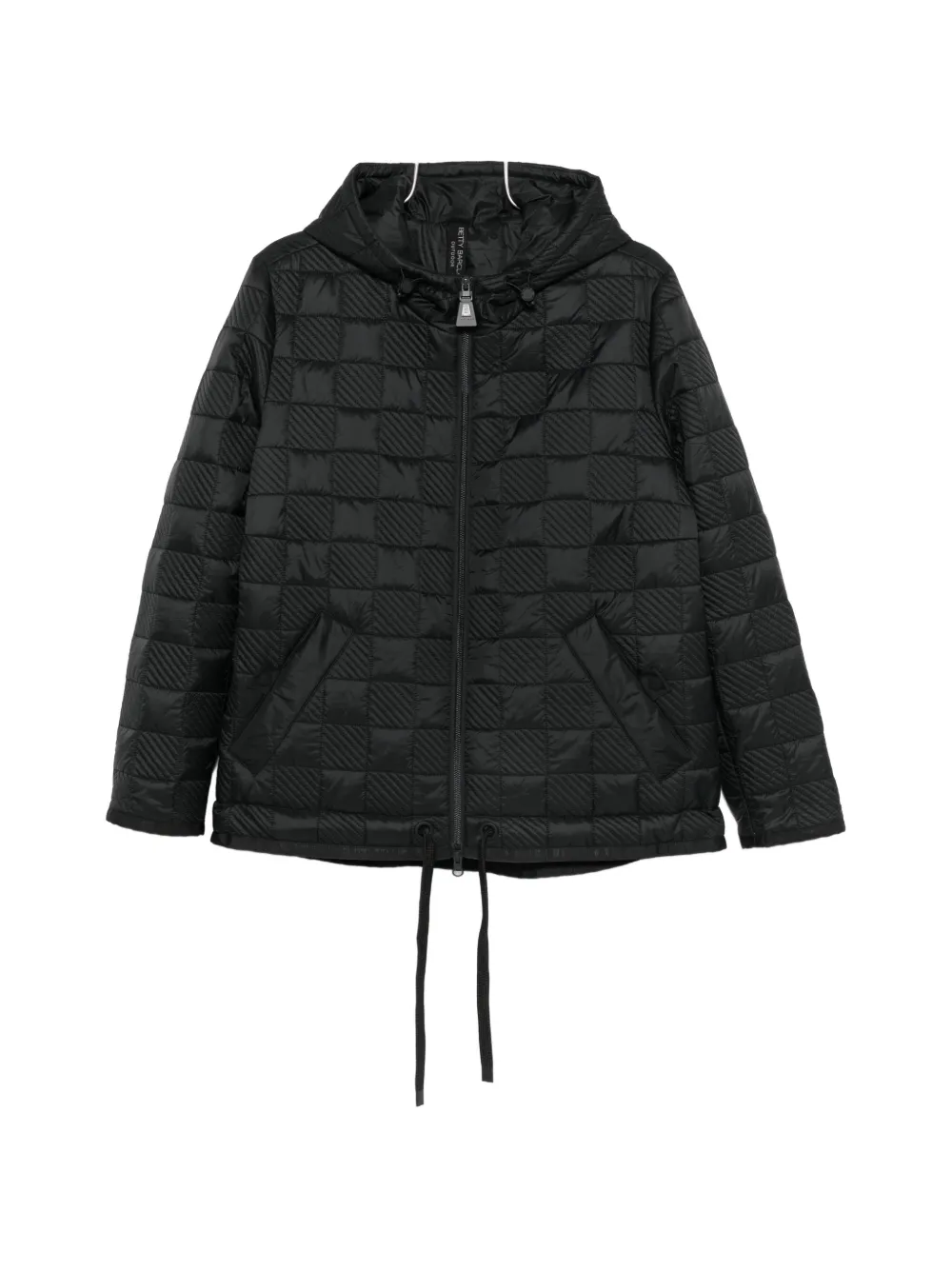 Betty Barclay quilted-design hooded jacket - Schwarz
