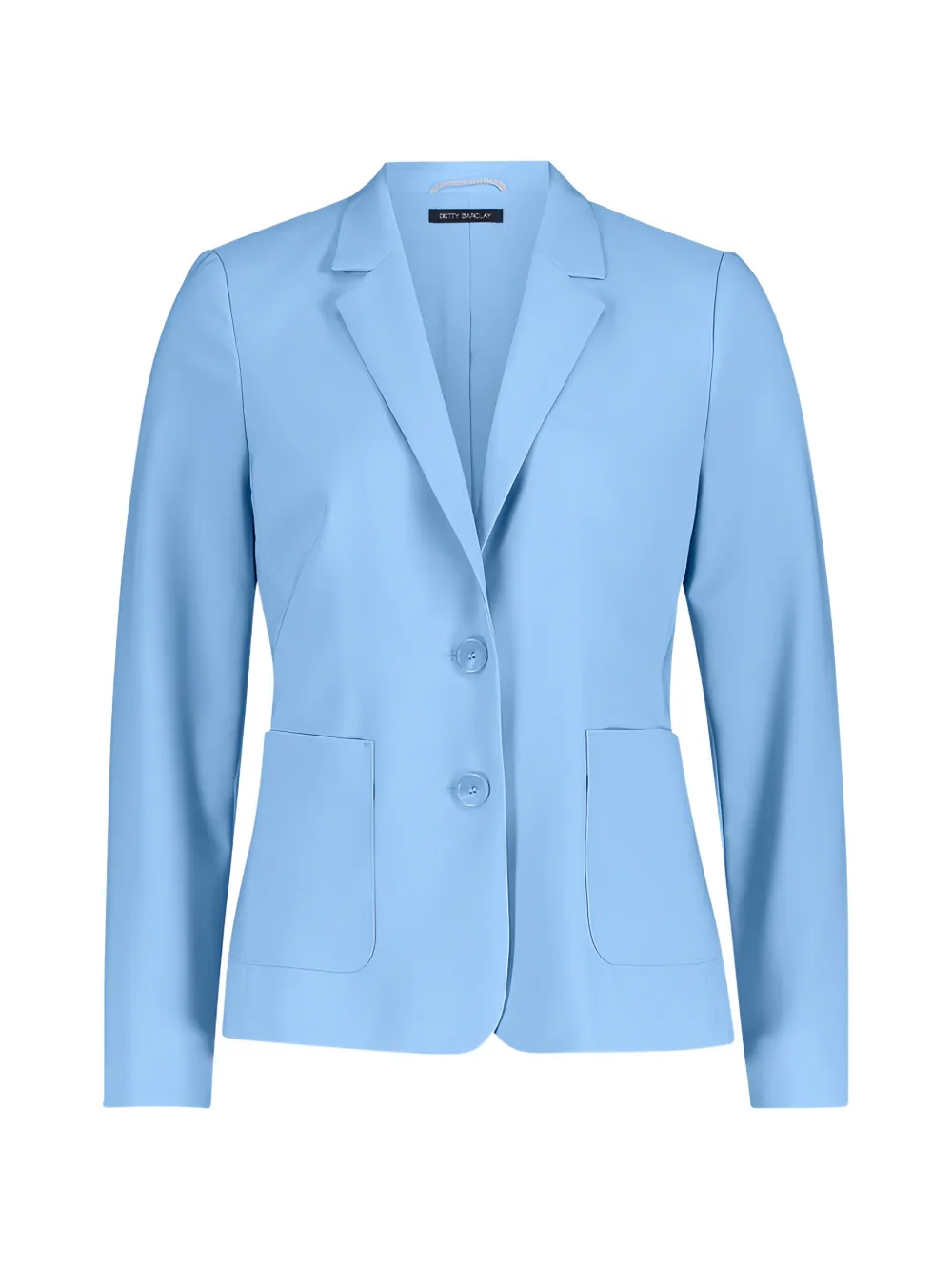 Betty Barclay Blazer mit aufgesetzter Tasche - Blau
