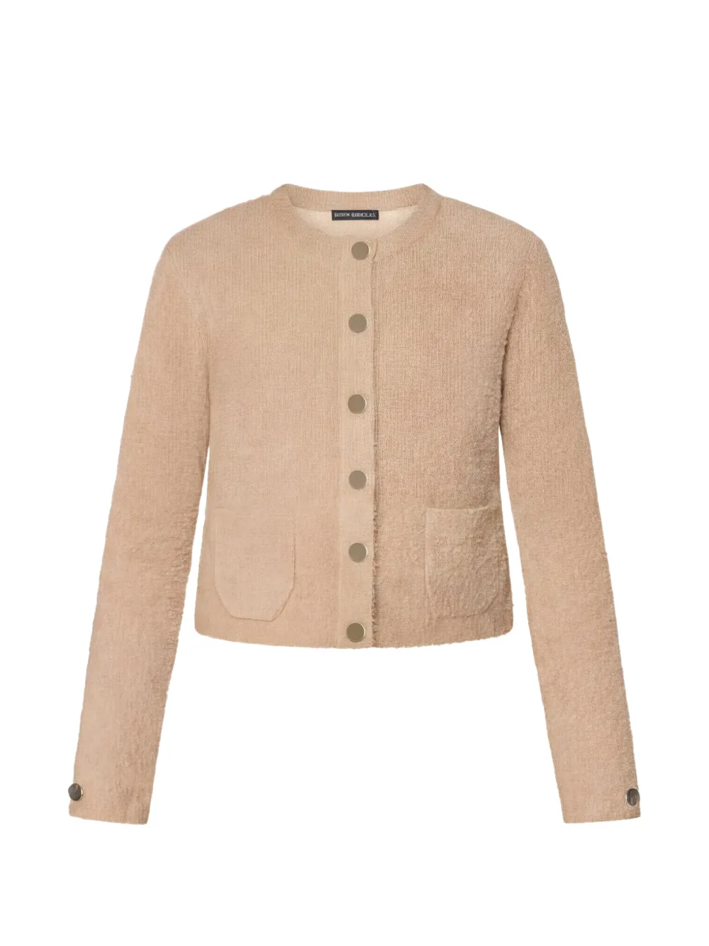 Betty Barclay button-up patch-pocket cardigan - Toni neutri