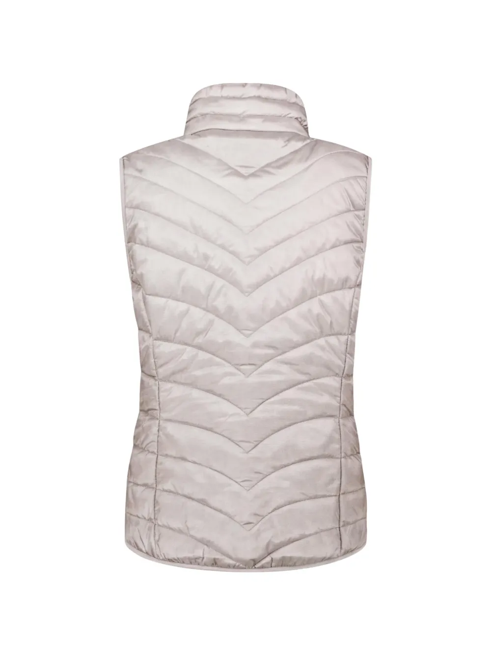 Betty Barclay quilted high-neck gilet Grijs