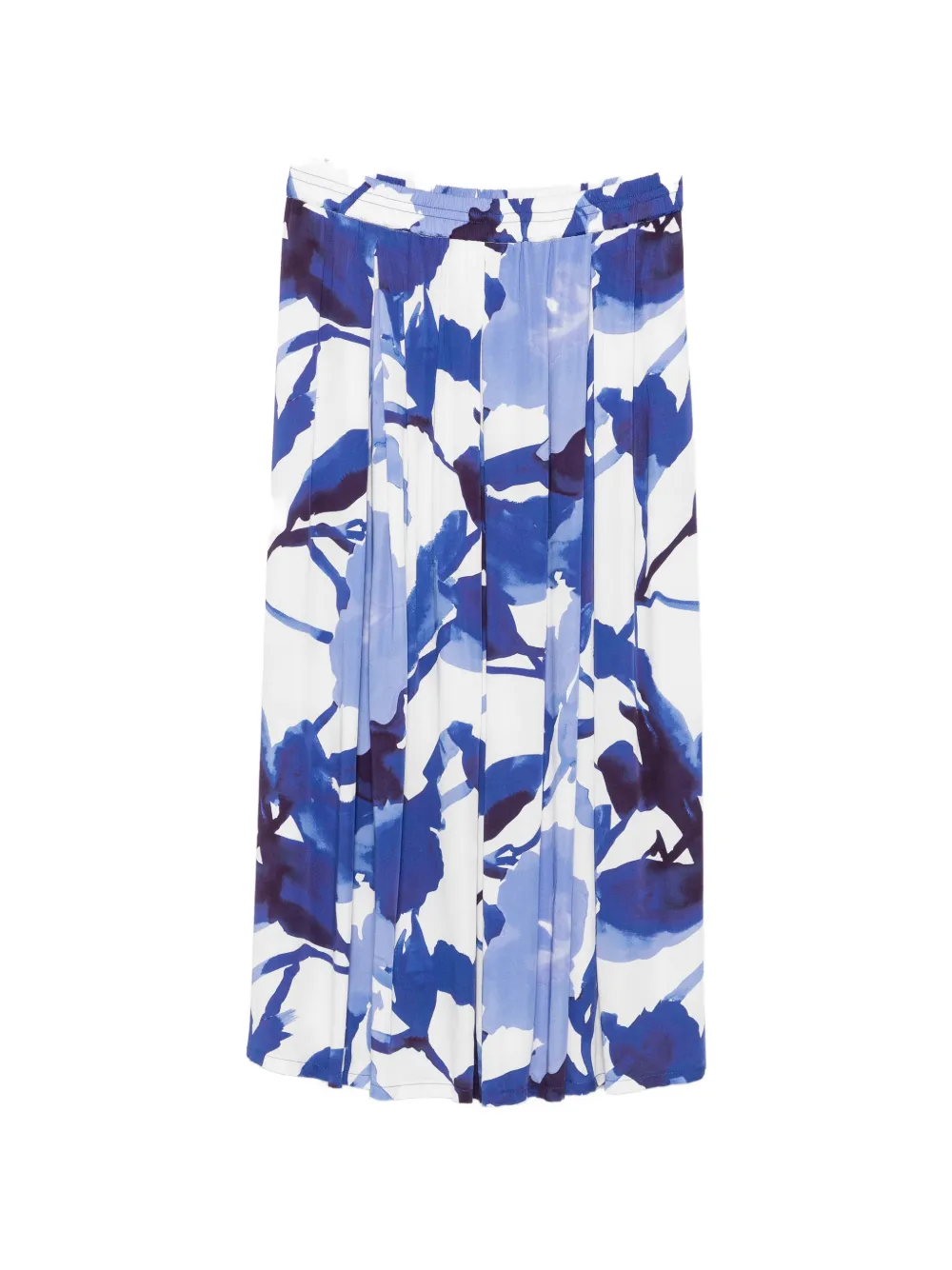 Betty Barclay floral-print pleated midi skirt - Blau