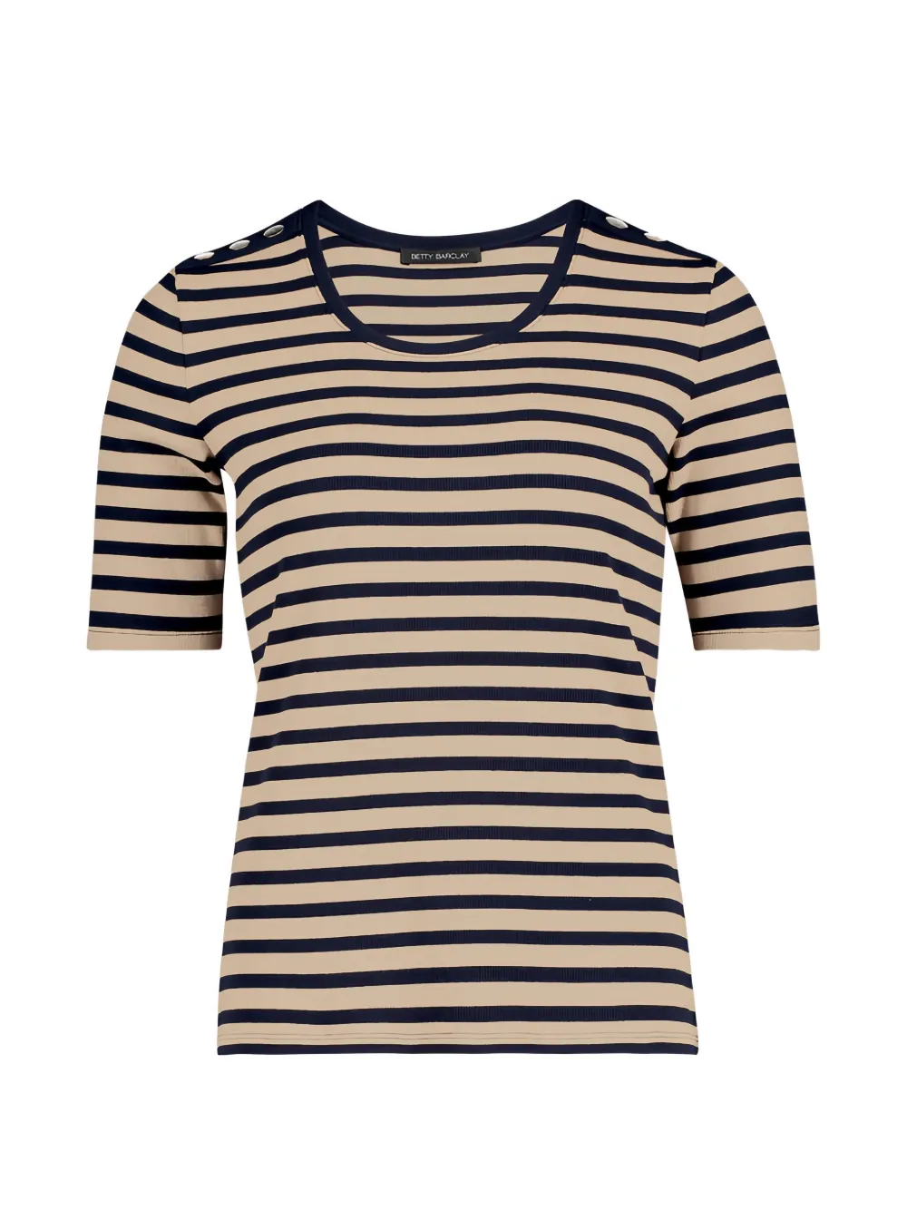 Betty Barclay T-shirt a righe - Toni neutri
