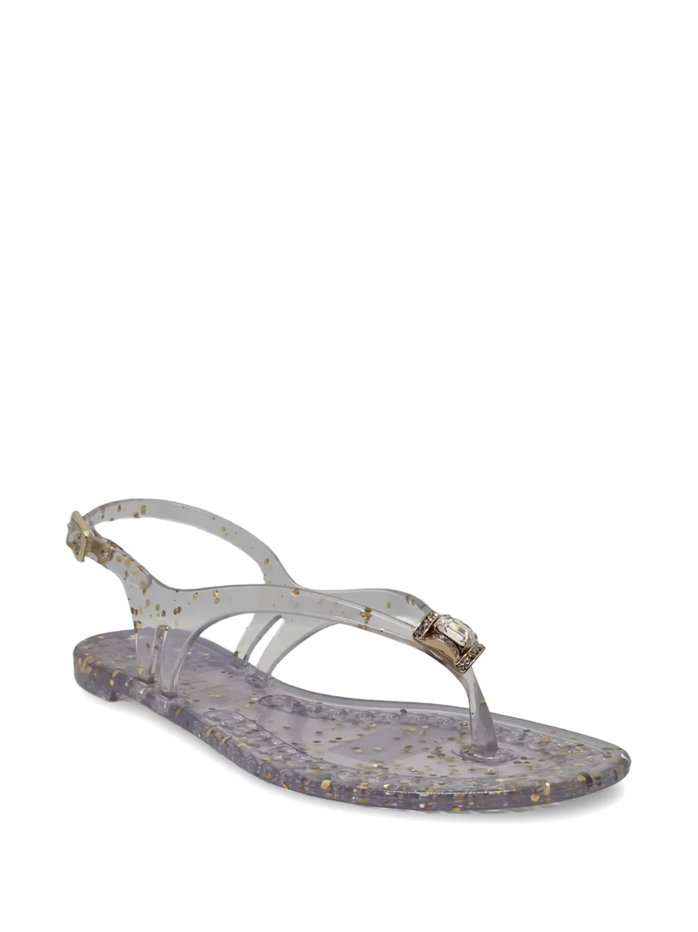 Casadei Jelly flat sandals Wit