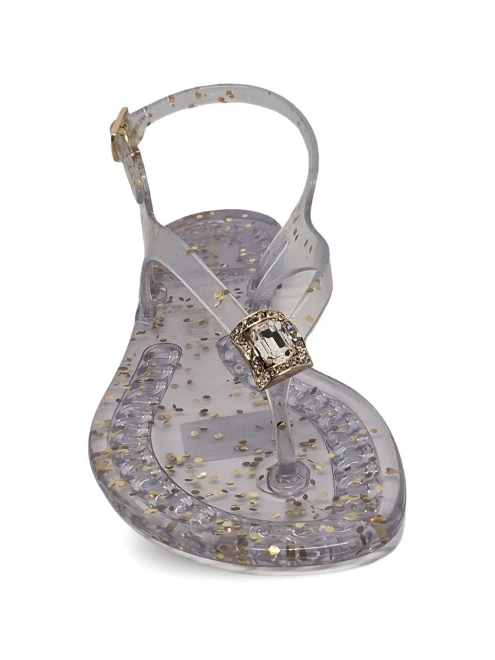 Casadei Jelly flat sandals Wit