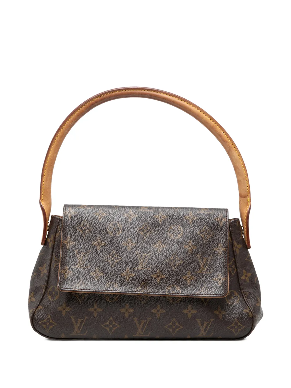 Louis Vuitton Pre-Owned 2002 Monogram Mini Looping shoulder bag - Marrone