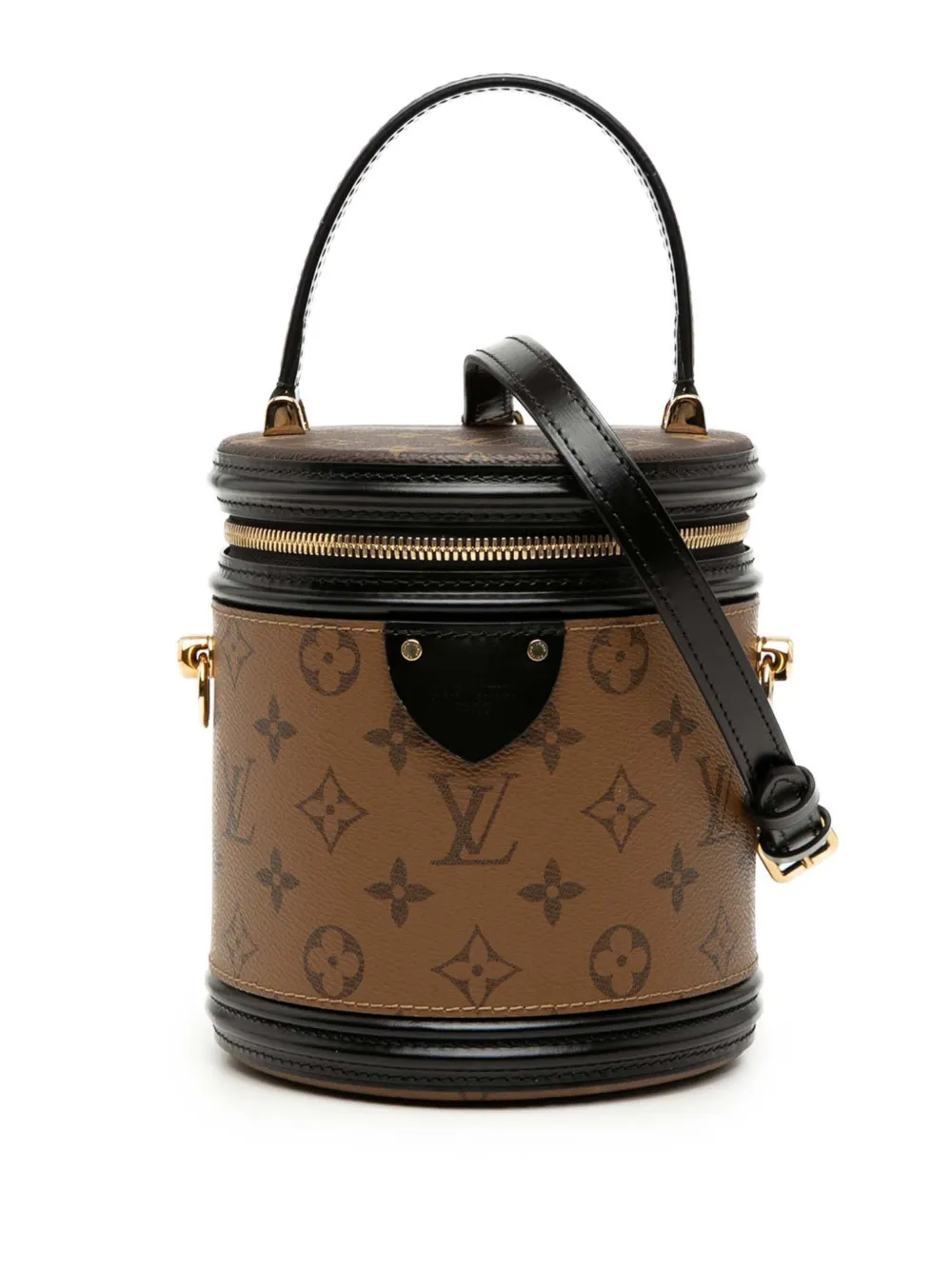 Louis Vuitton Pre-Owned 2021-2026 Monogram Reverse Cannes vanity bag - Schwarz