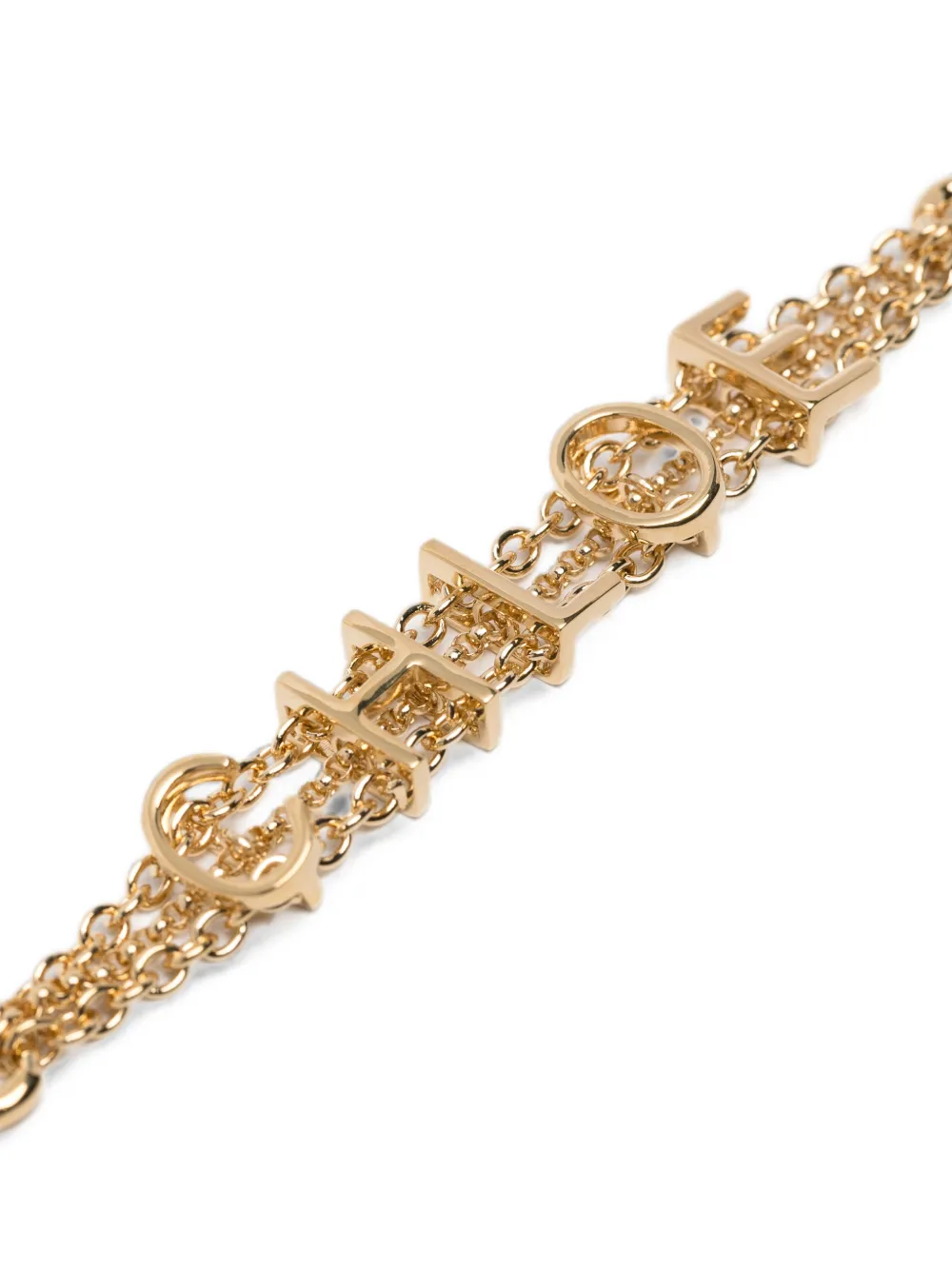 Chloé Mini Belt Bracelet in Gold, view 3