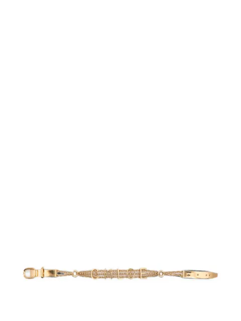 Chloé logo-lettering multi-chain bracelet