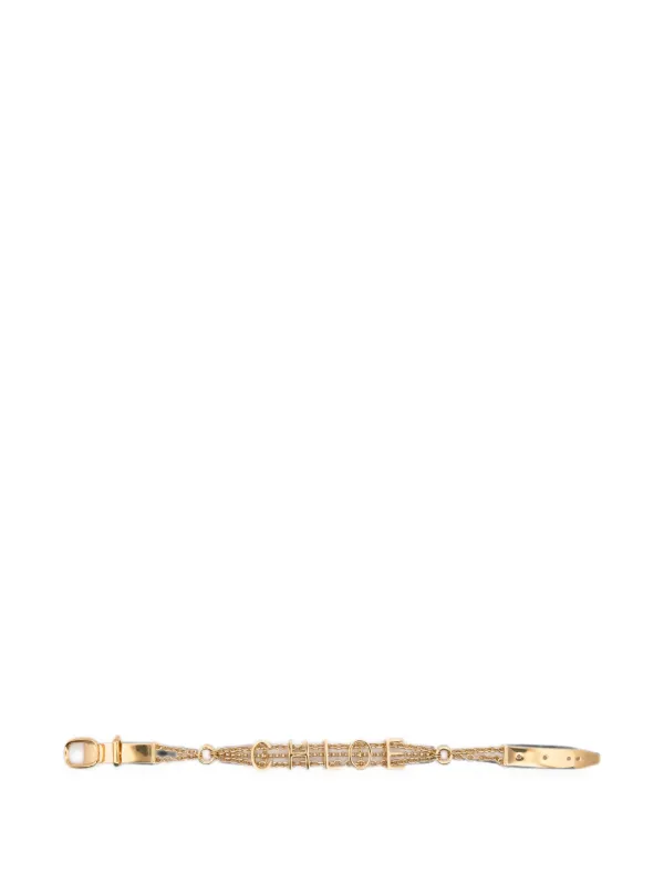 Chloé Mini Belt Bracelet in Gold