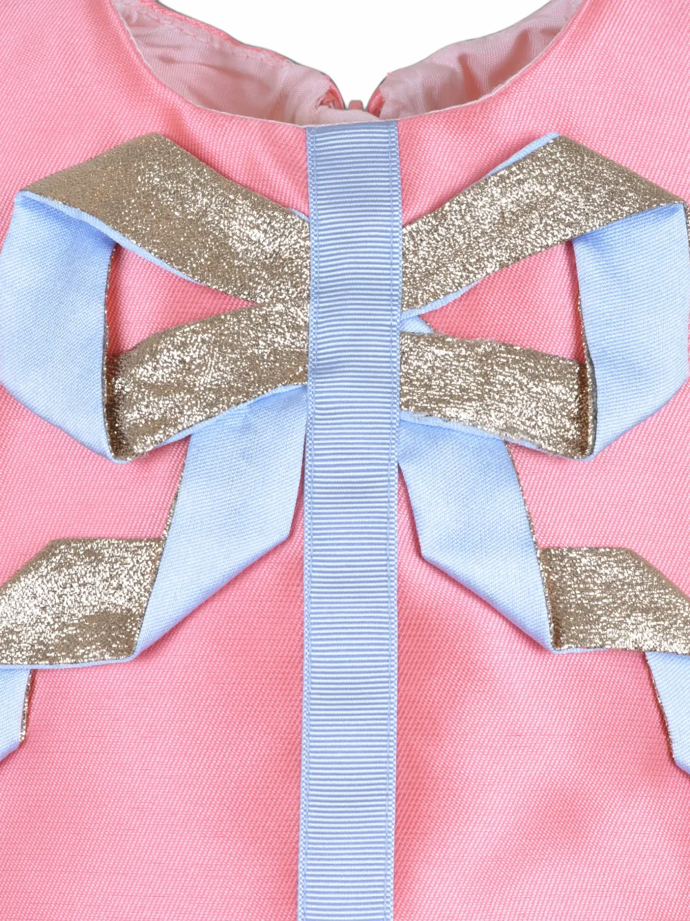 Hucklebones London Origami jurk met strik Roze