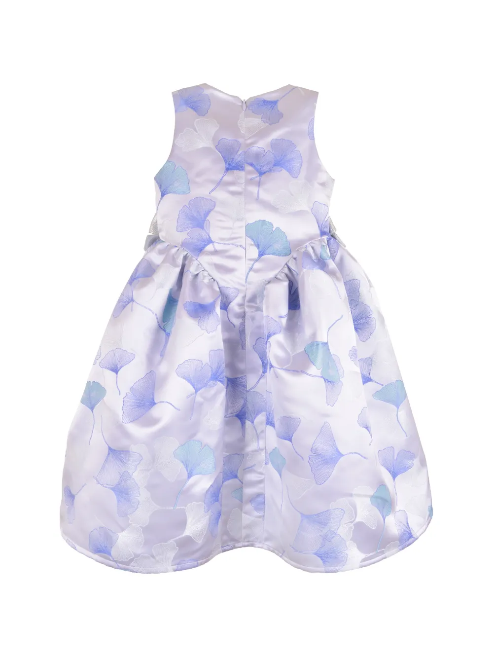 Hucklebones London Jurk met strikdetail en gingko-jacquard Paars