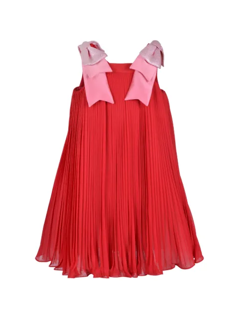 Hucklebones London pleated trapeze dress